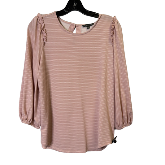 Top Long Sleeve By Adrianna Papell  Size: M