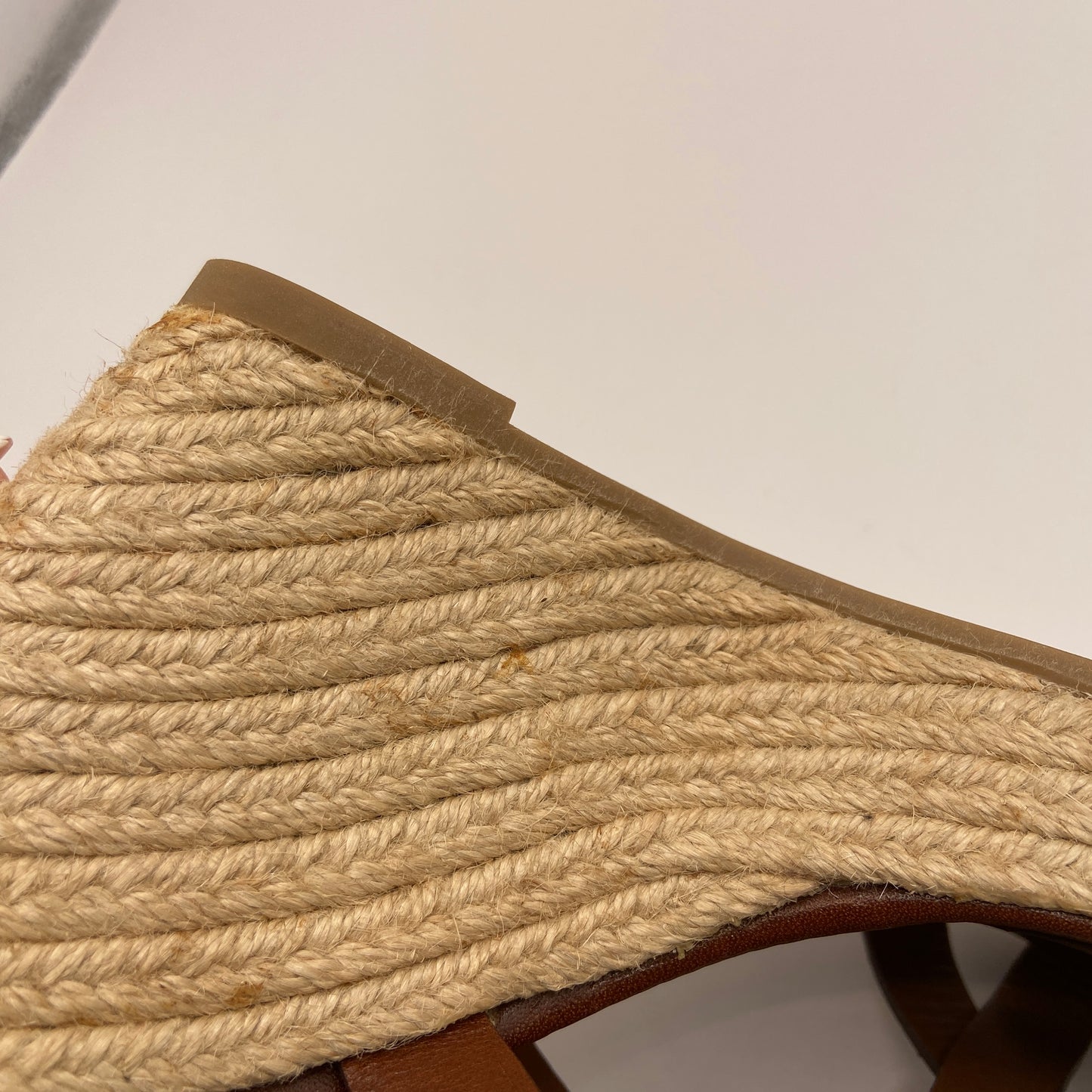Sandals Luxury Designer By Burberry In Brown, Size: 10