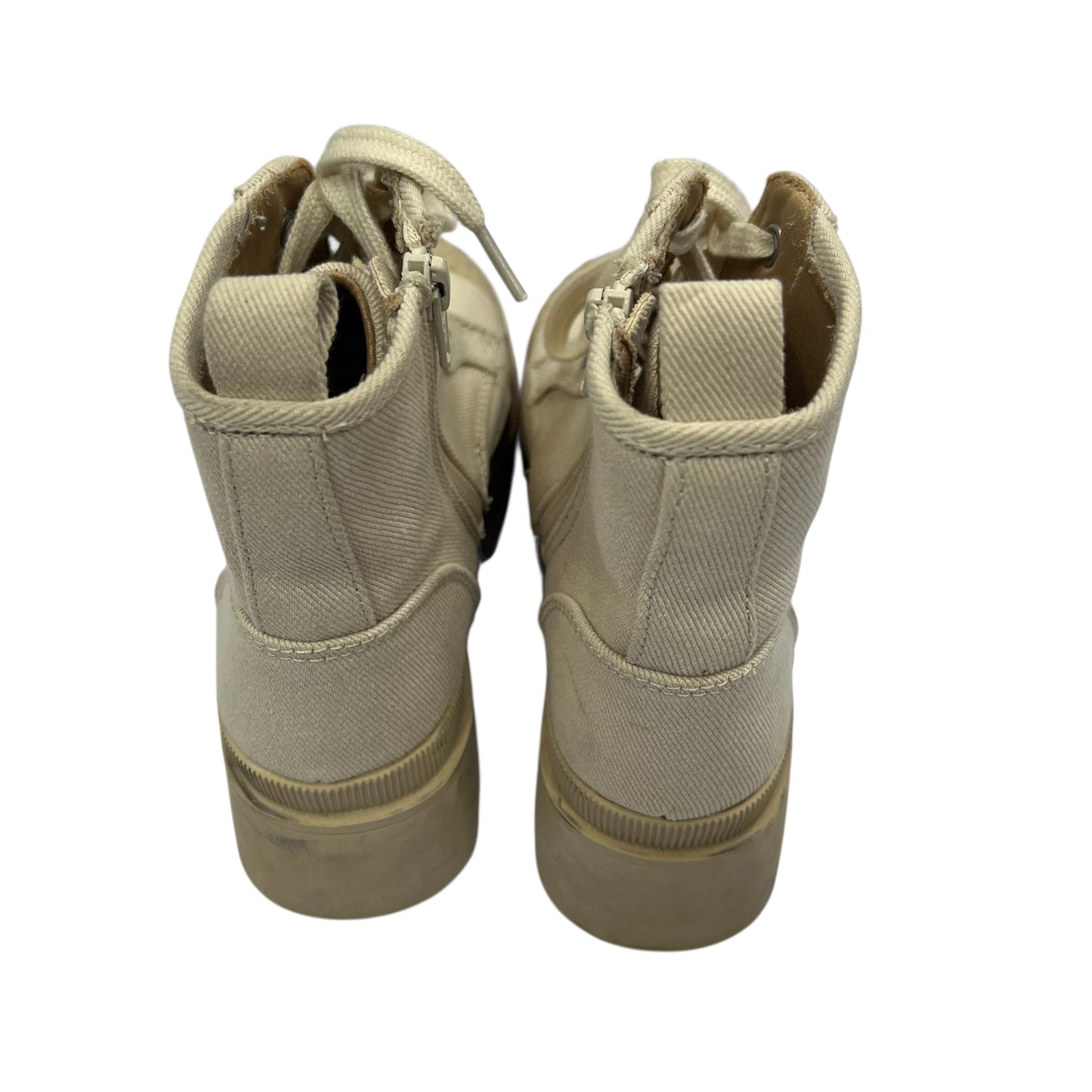 Boots Ankle Flats By Universal Thread In Beige, Size: 6