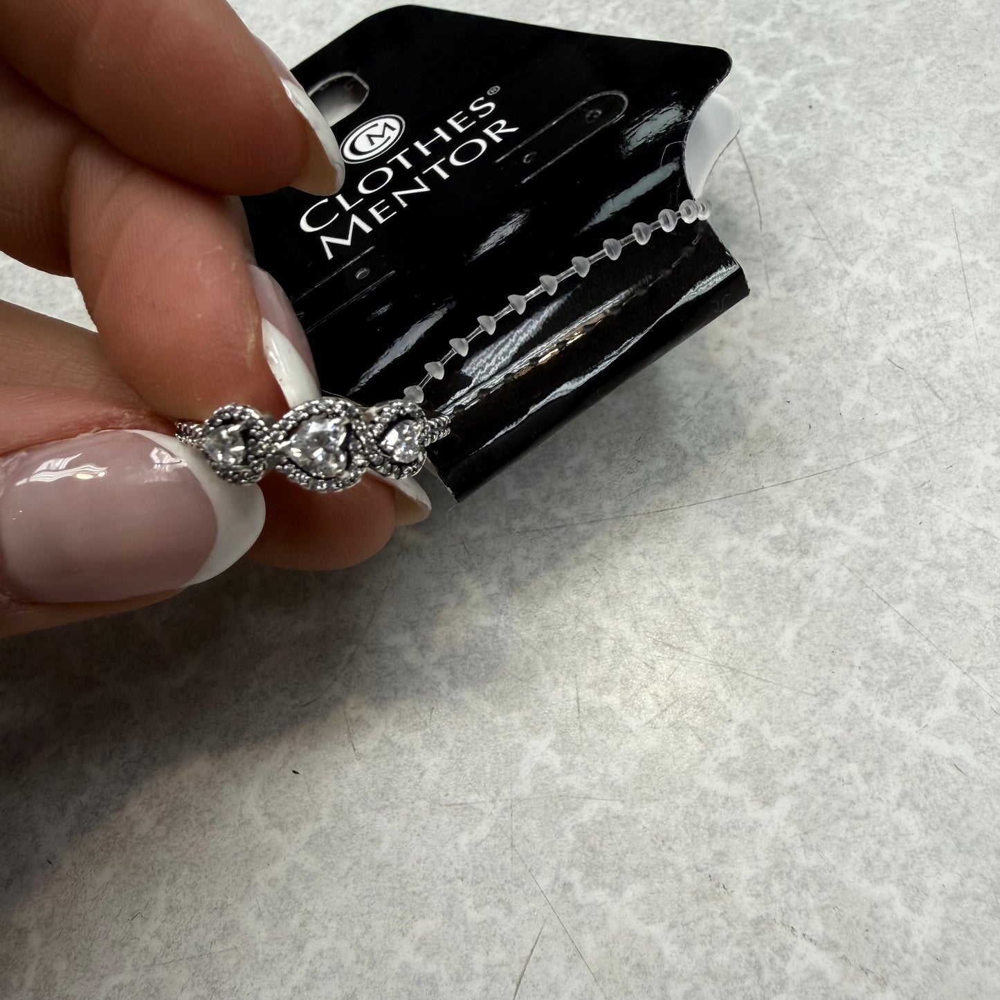 Ring Statement By Pandora In Silver, Size:6