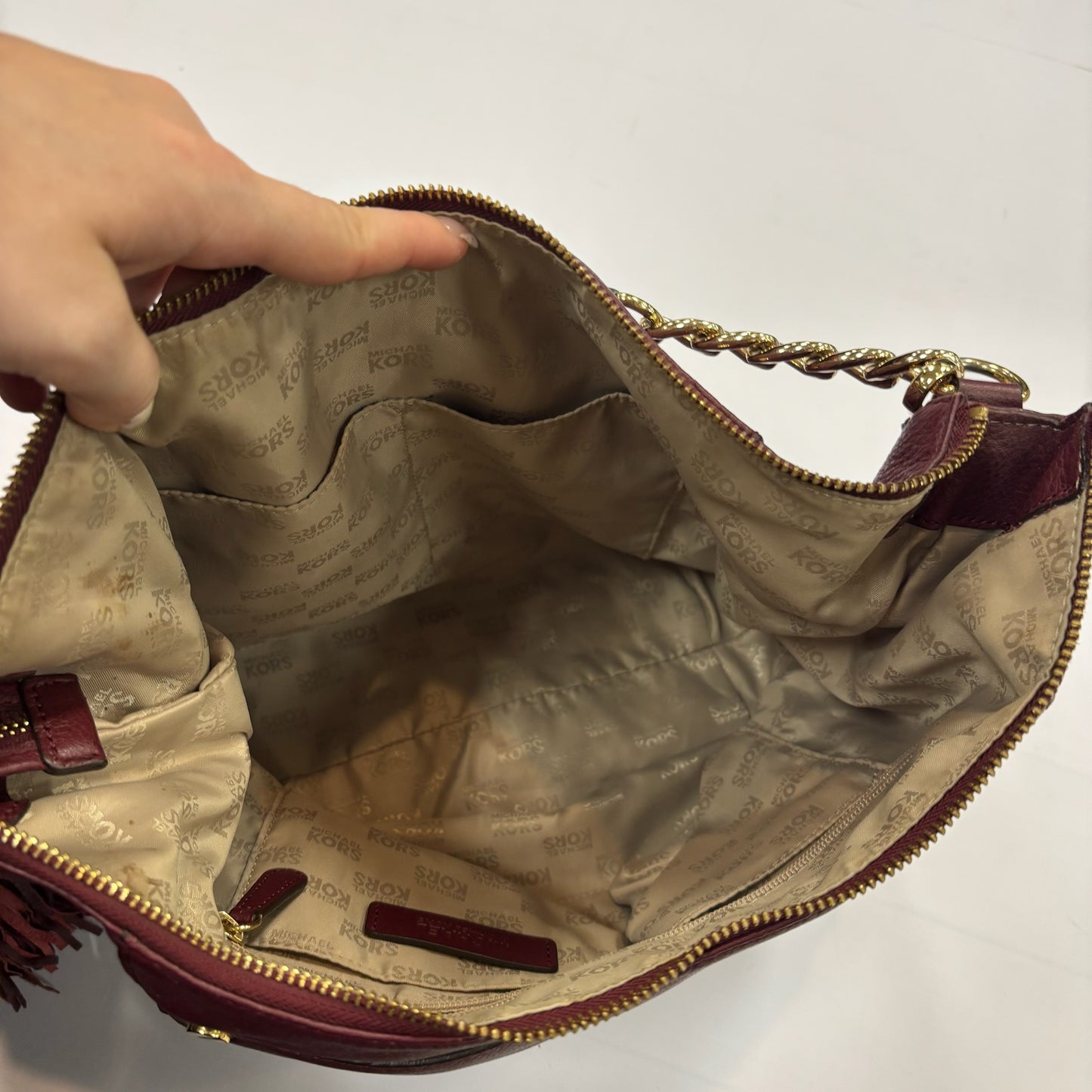 Handbag Designer By Michael By Michael Kors, Size: Medium