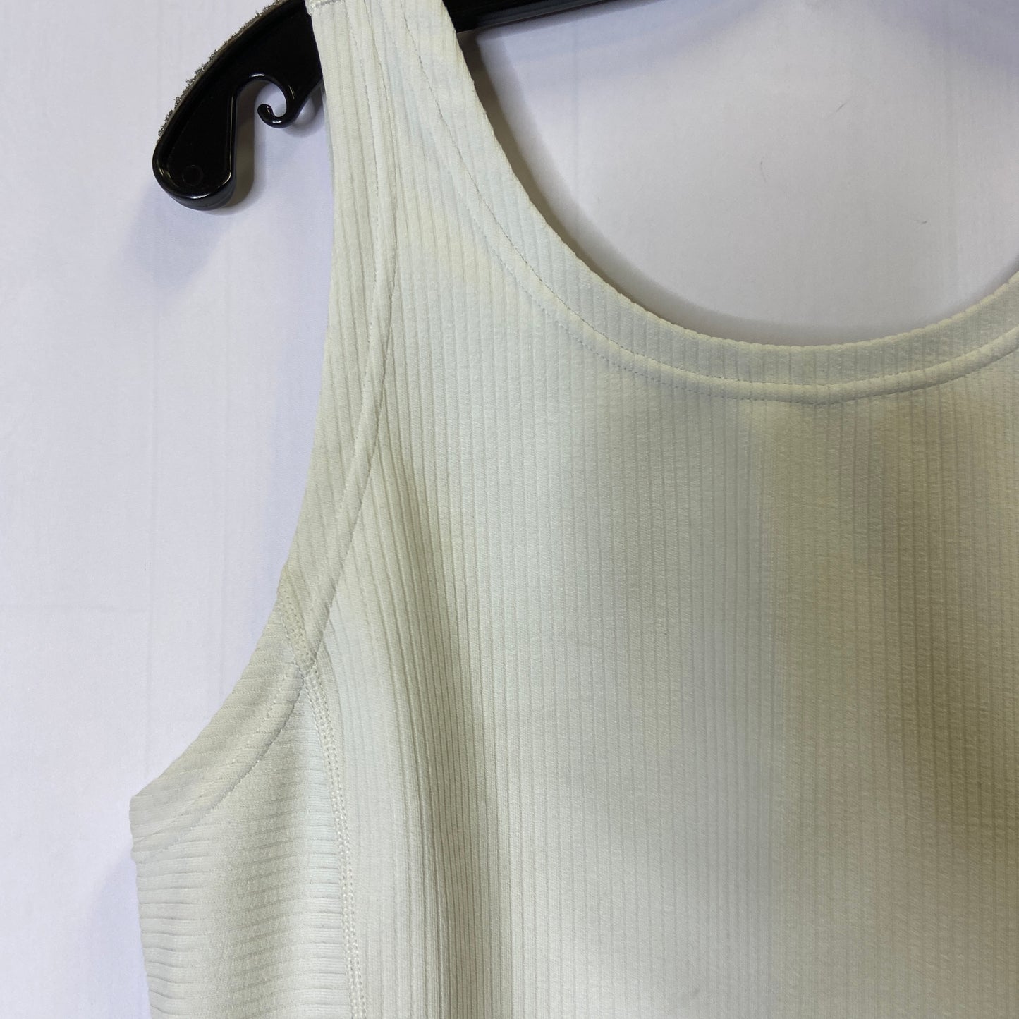 Athletic Tank Top By Lululemon In White, Size: 10
