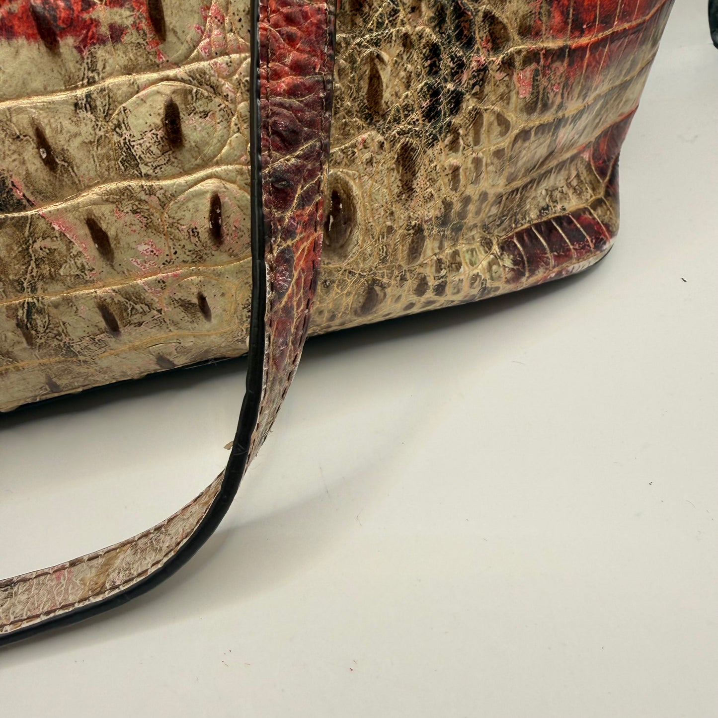 Handbag Designer By Brahmin, Size: Medium