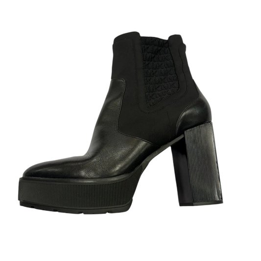 Boots Mid-calf Heels By Cmc In Black, Size: 10