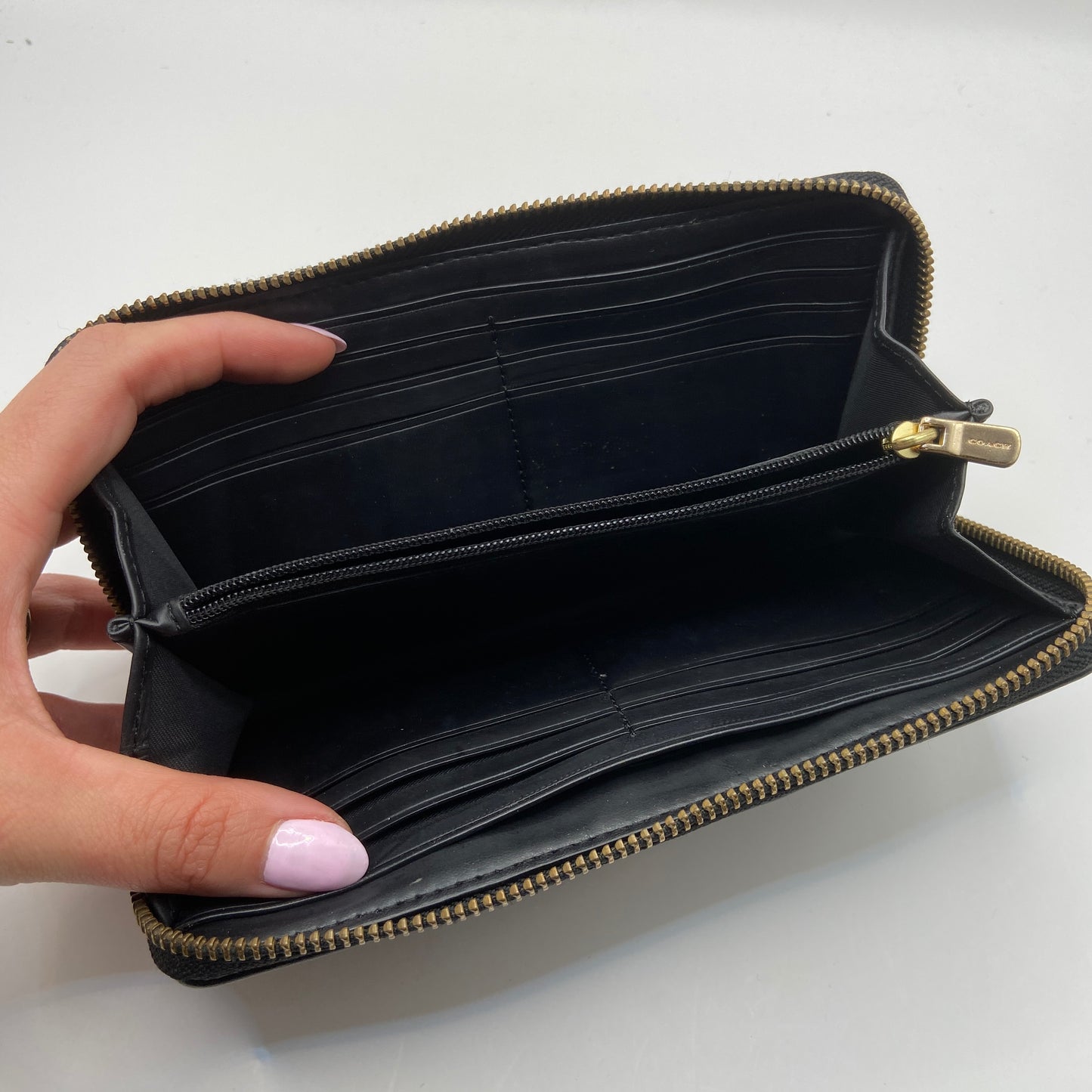Wallet Designer By Coach, Size: Large