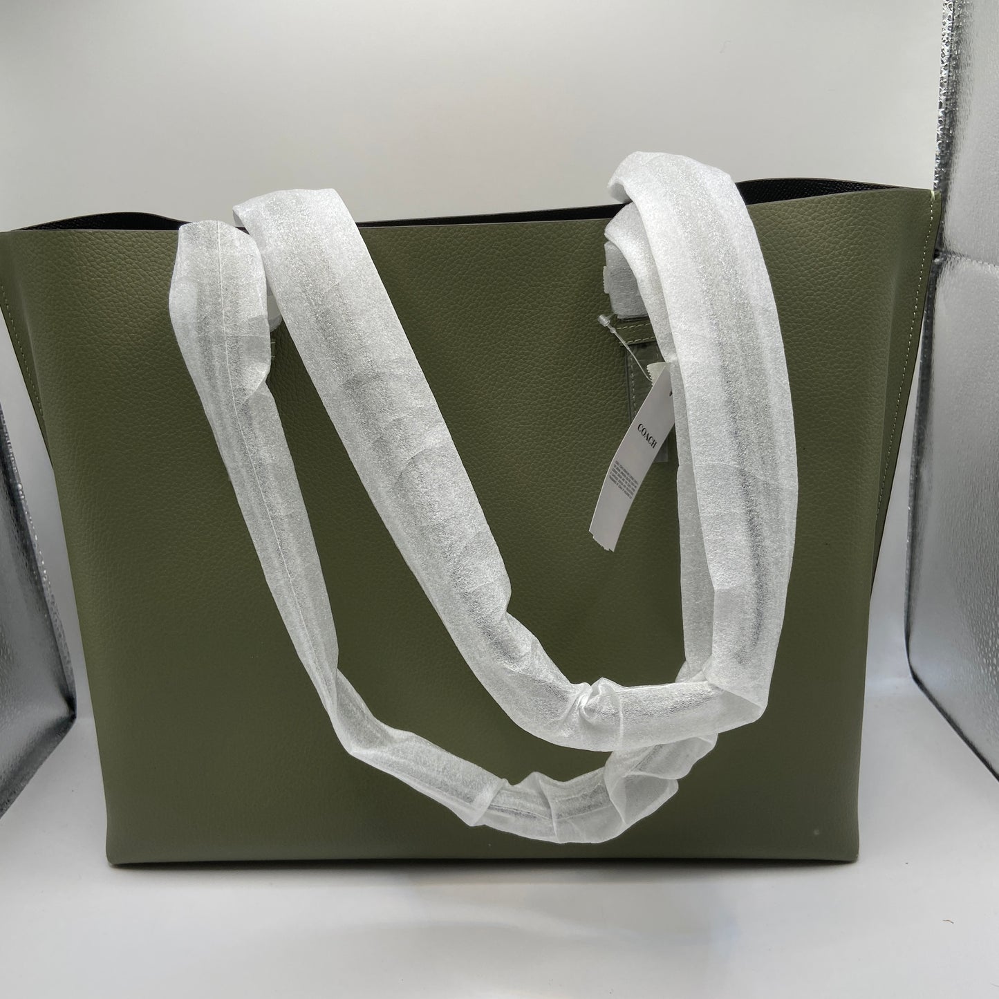 Tote Designer By Coach, Size: Large