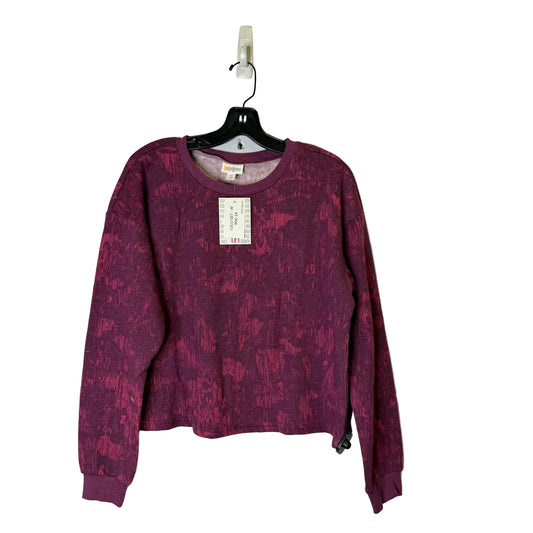 Sweatshirt Crewneck By Lularoe In Purple, Size:M