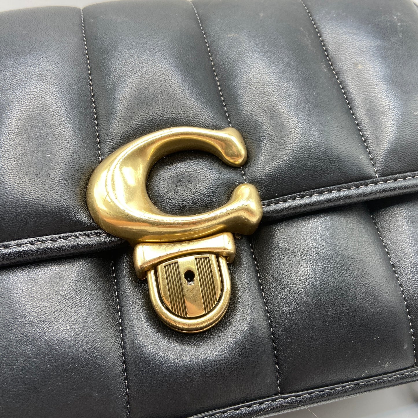 Crossbody Designer By Coach, Size: Medium