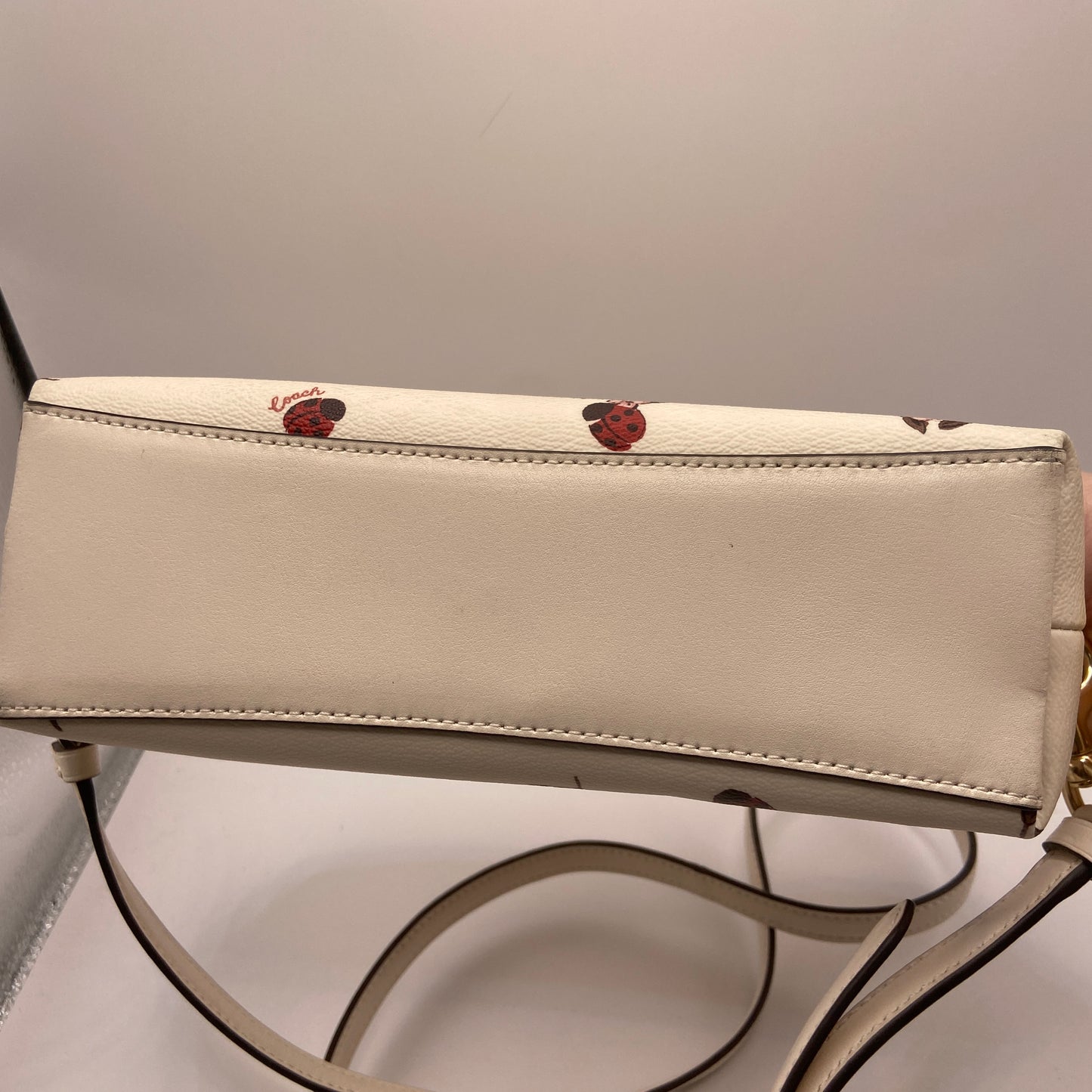 Crossbody Designer By Coach, Size: Medium