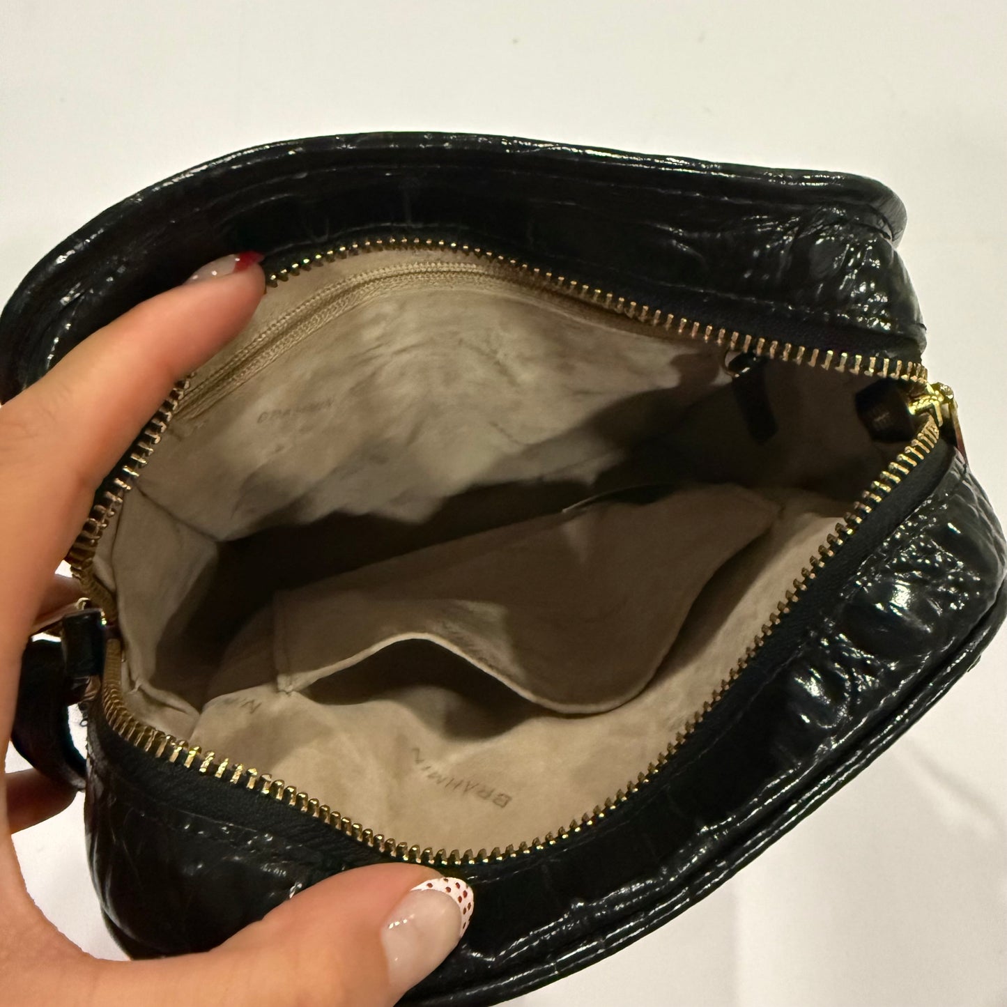 Crossbody Designer By Brahmin, Size: Medium