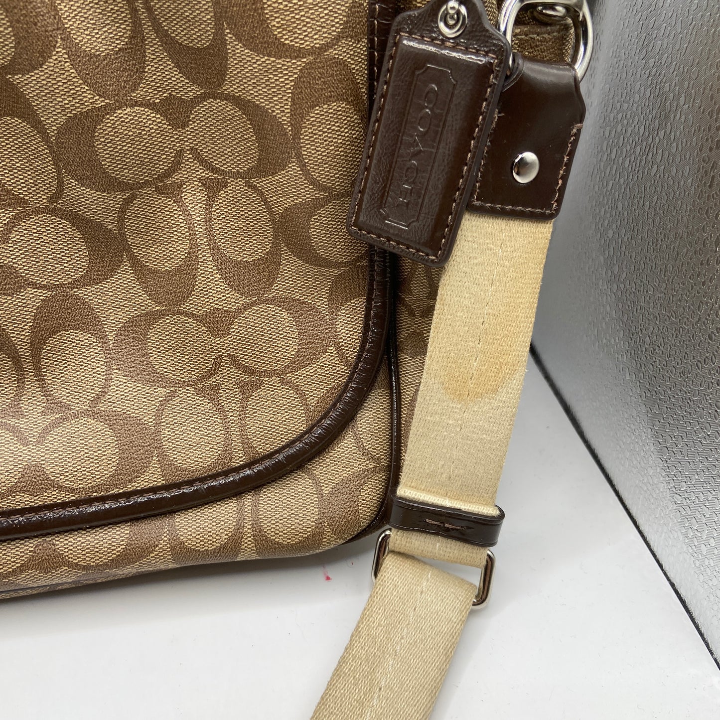 Handbag Designer By Coach, Size: Large