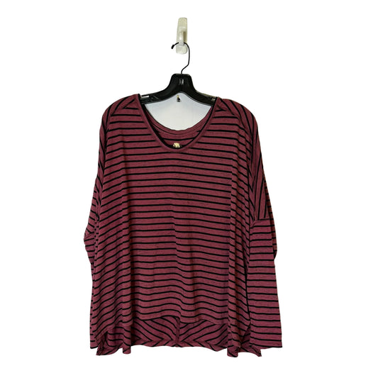 Top Ls By We The Free In Striped Pattern, Size:L
