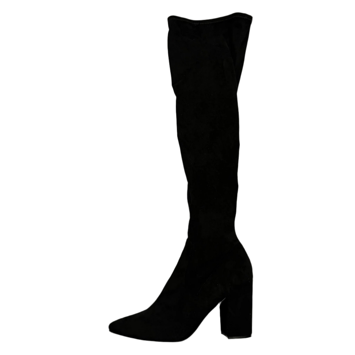 Boots Over-the-knee Heels By Steve Madden In Black, Size: 10