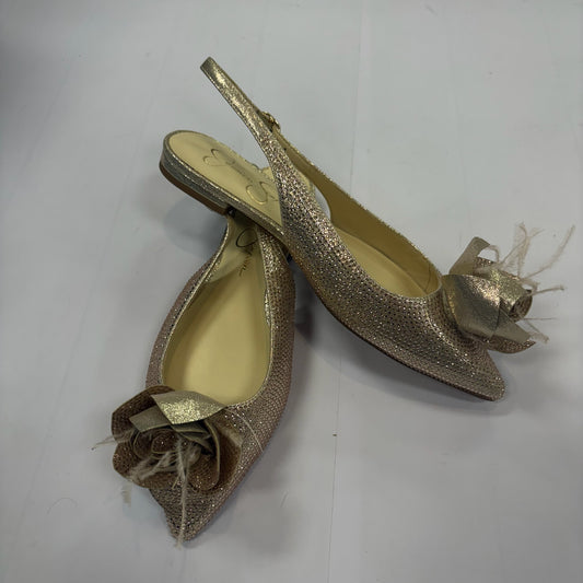 Shoes Flats By Jessica Simpson In Rose Gold, Size: 8