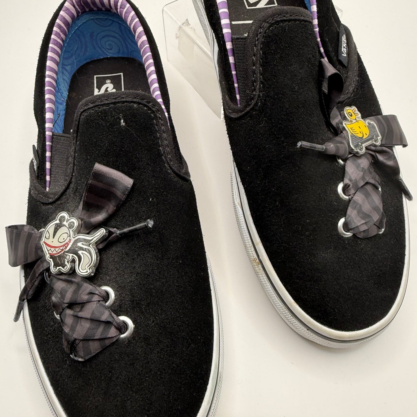 Shoes Sneakers By Vans In Black, Size: 8
