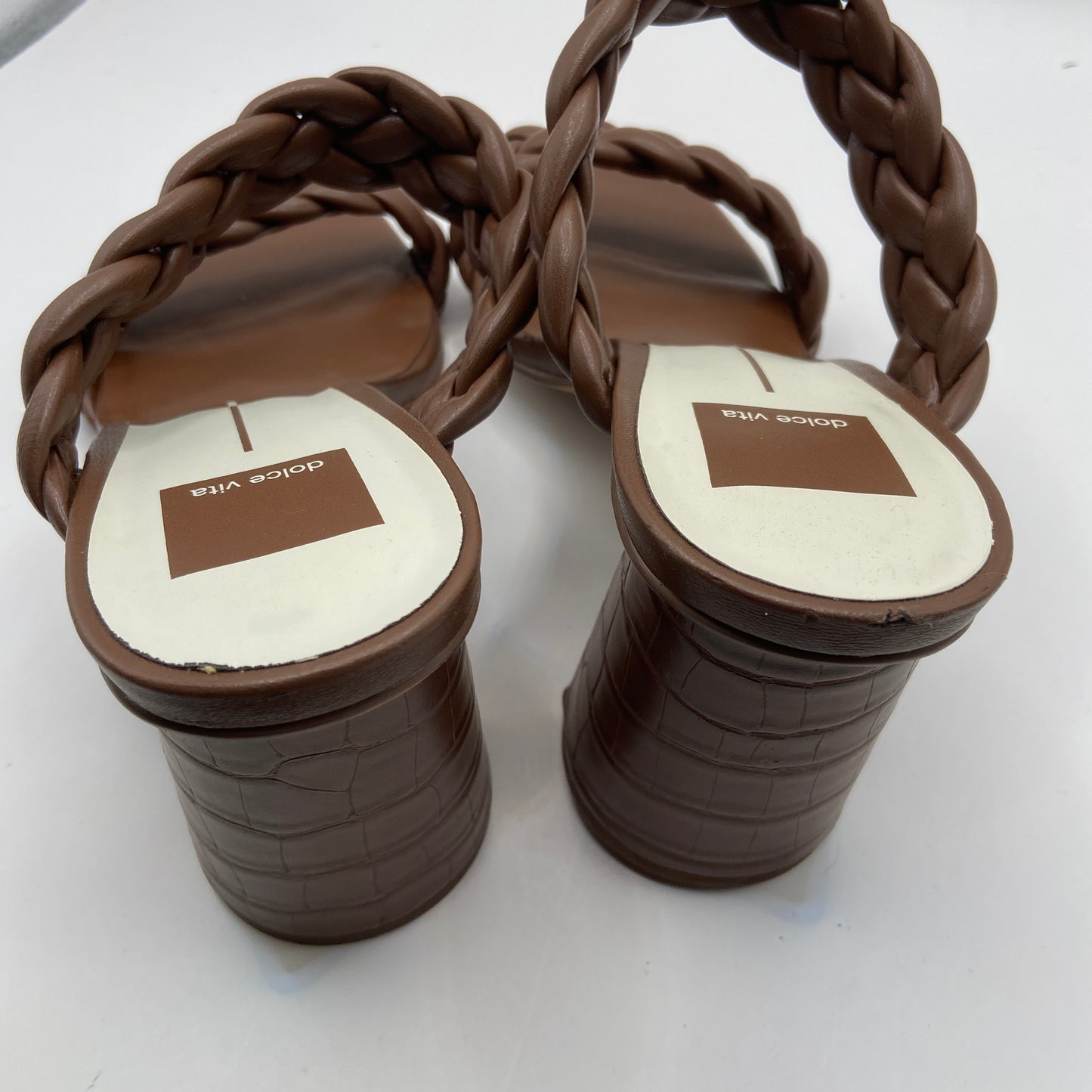 Shoes Heels Block By Dolce Vita In Brown, Size: 9