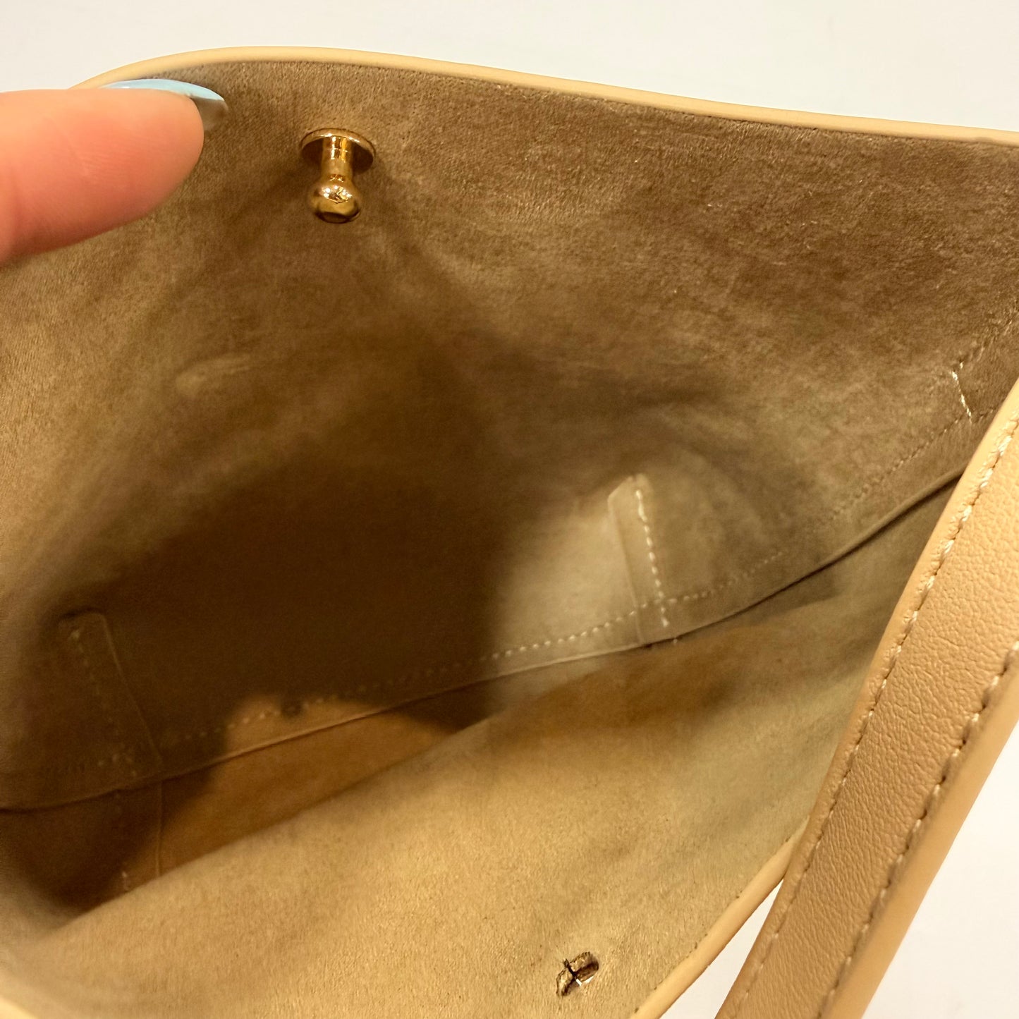 Crossbody Leather By Clothes Mentor, Size: Small