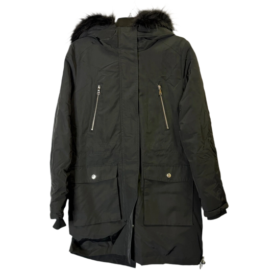 Coat Parka By Express In Black, Size: S