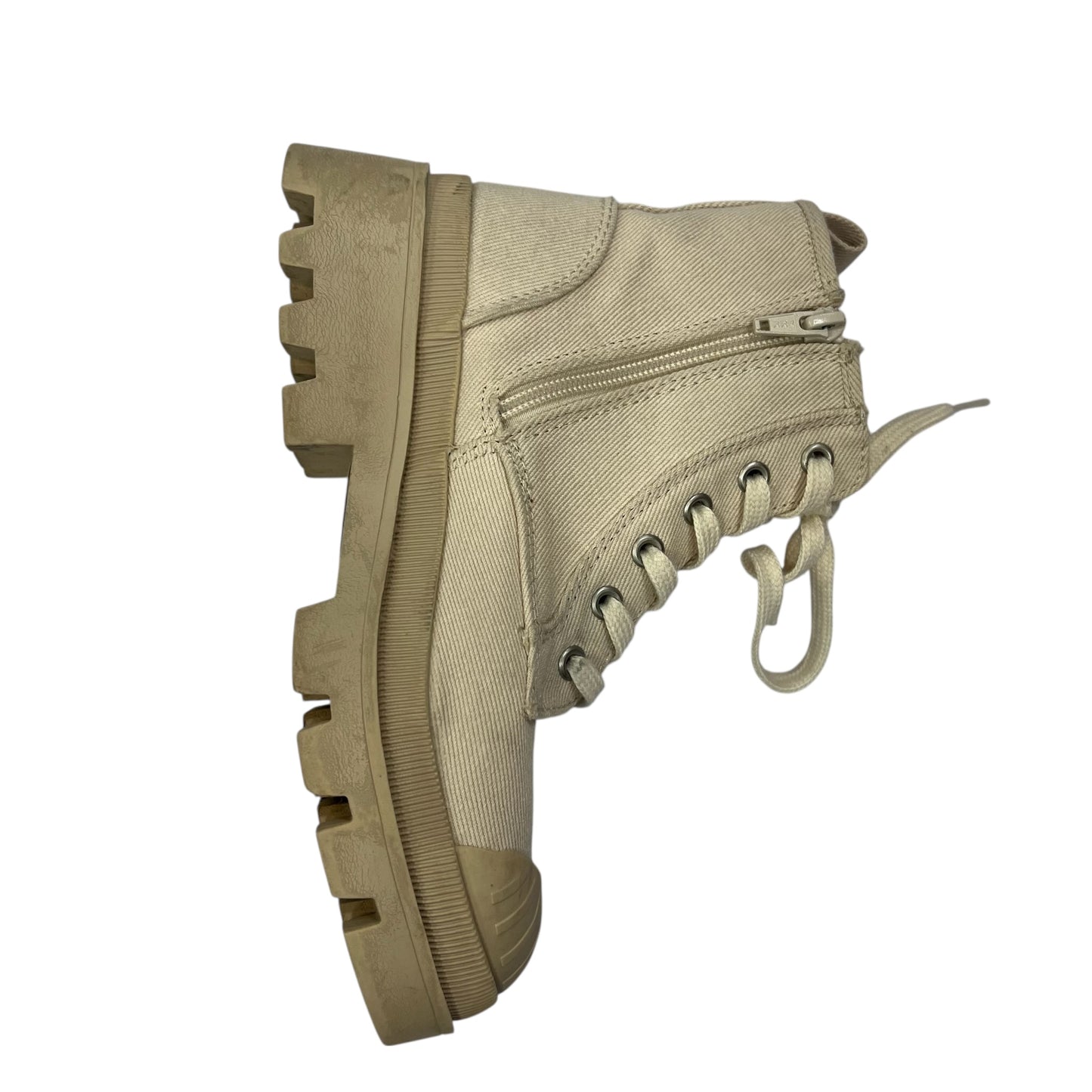 Boots Ankle Flats By Universal Thread In Beige, Size: 6