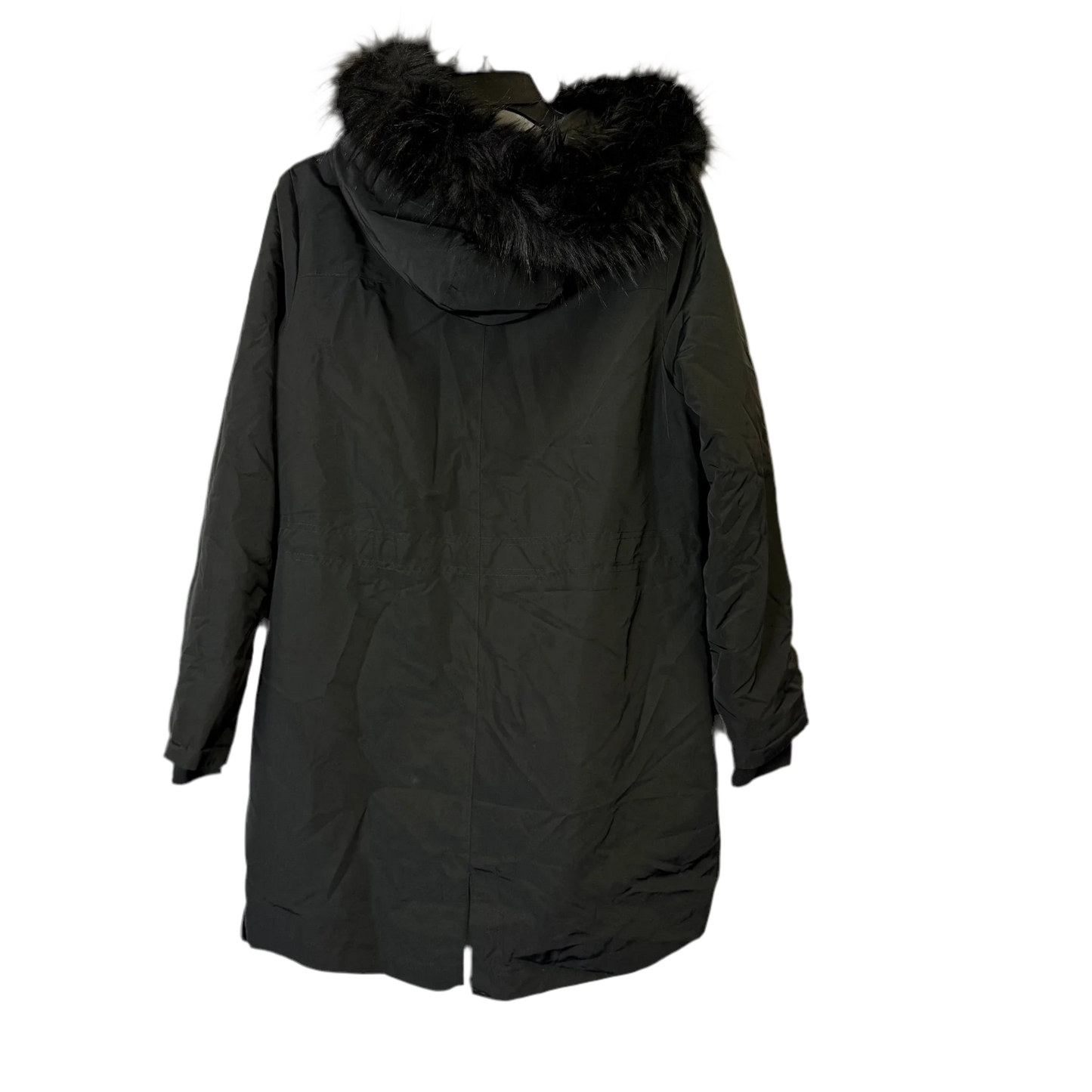 Coat Parka By Express In Black, Size: S