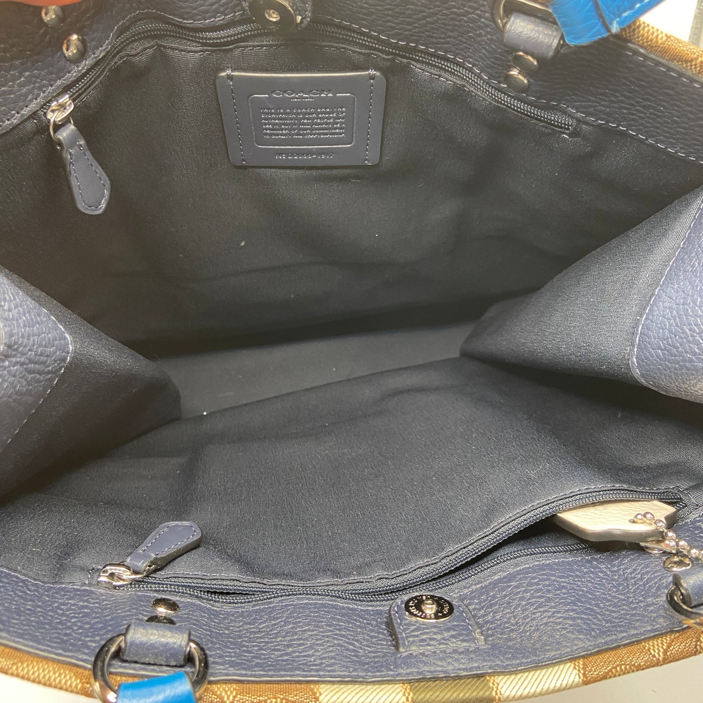 Handbag Designer By Coach, Size: Medium