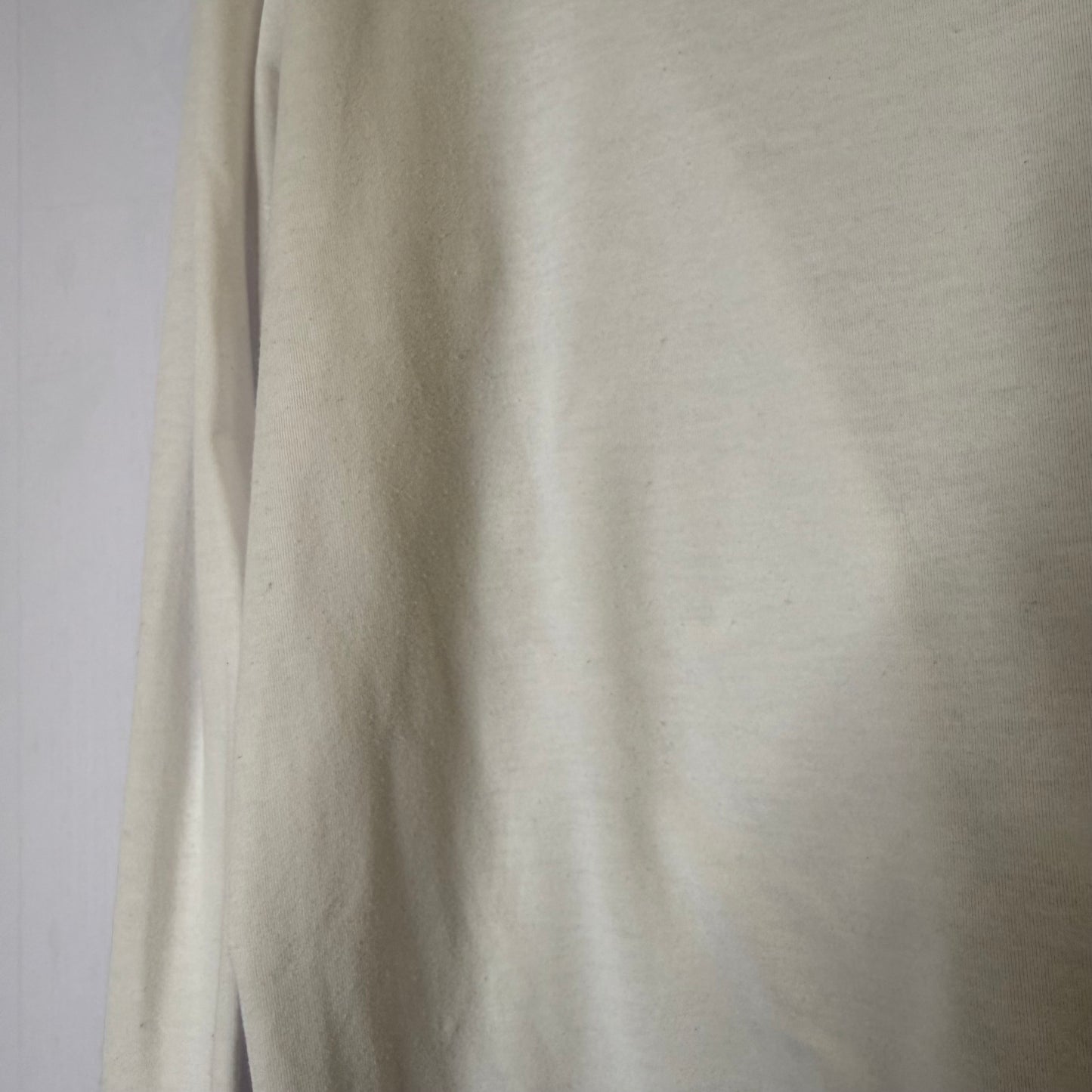 Athletic Top Long Sleeve Collar By Alo In White