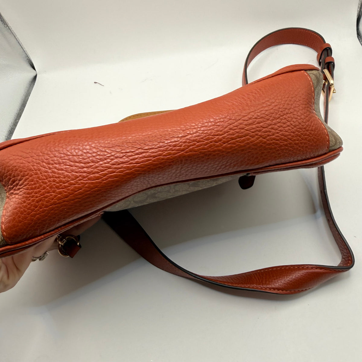 Crossbody Designer By Coach, Size: Medium