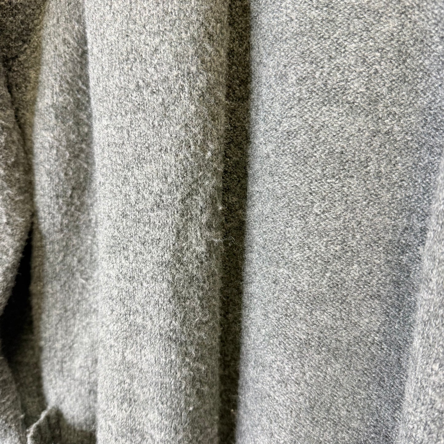 Sweater Cardigan By Loft In Grey, Size: M