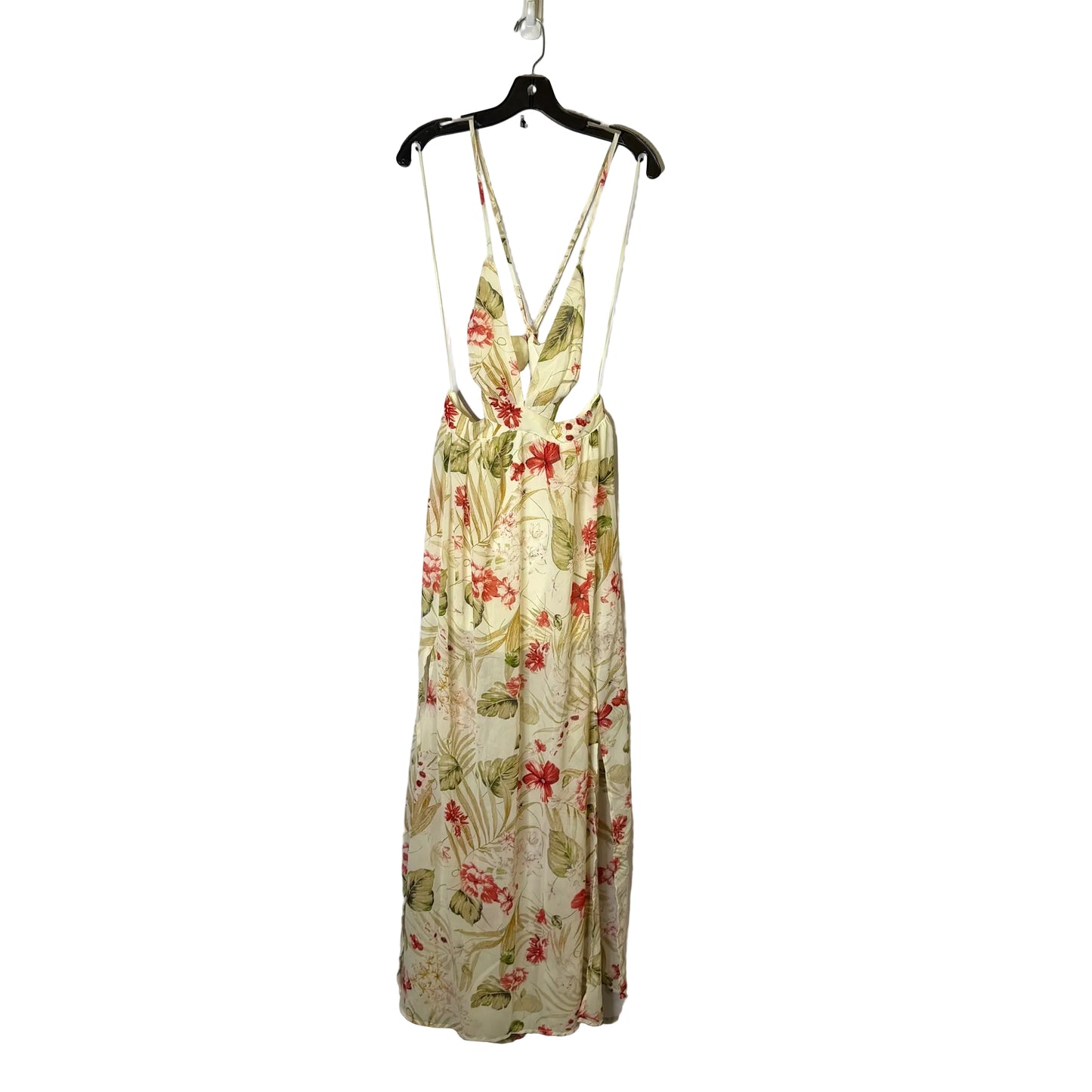 Dress Party Long By Fashion Nova In Floral Print, Size:M