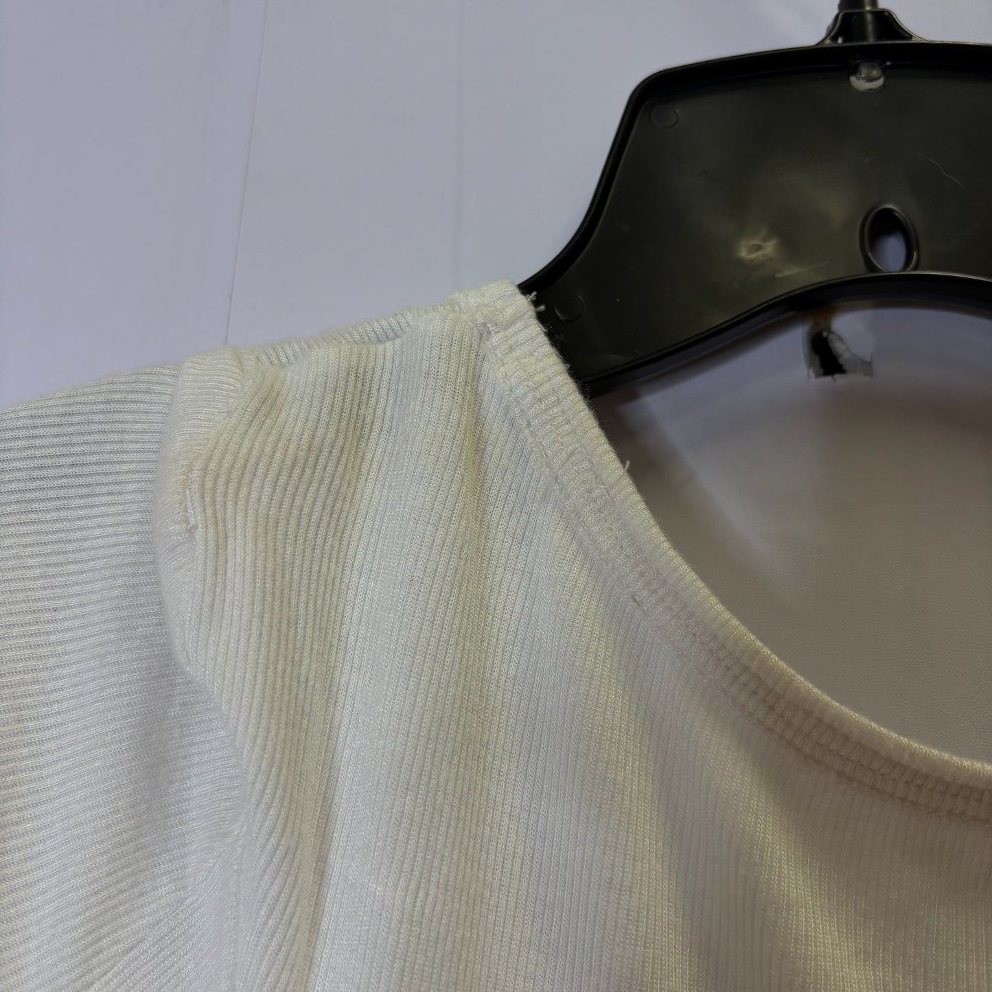 Top Long Sleeve By We The Free In White, Size: S