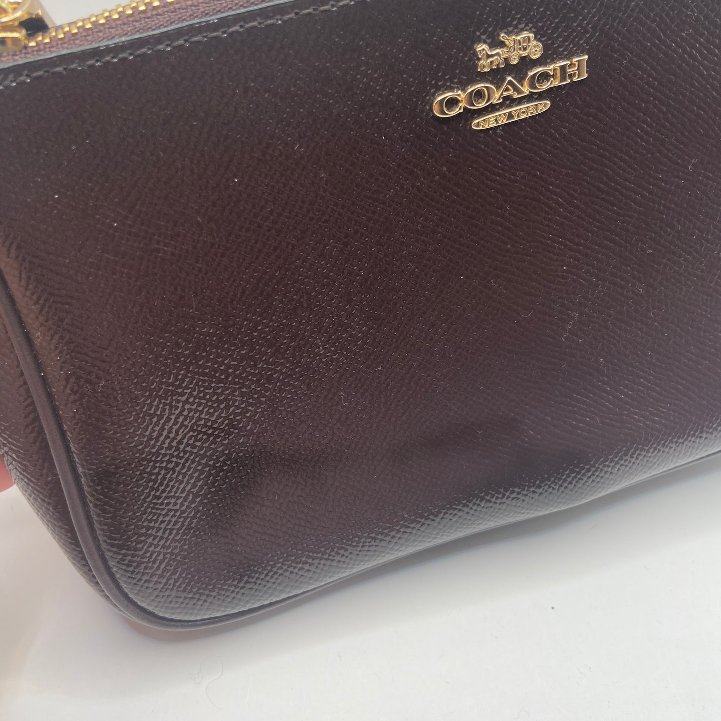 Crossbody Designer By Coach, Size: Small