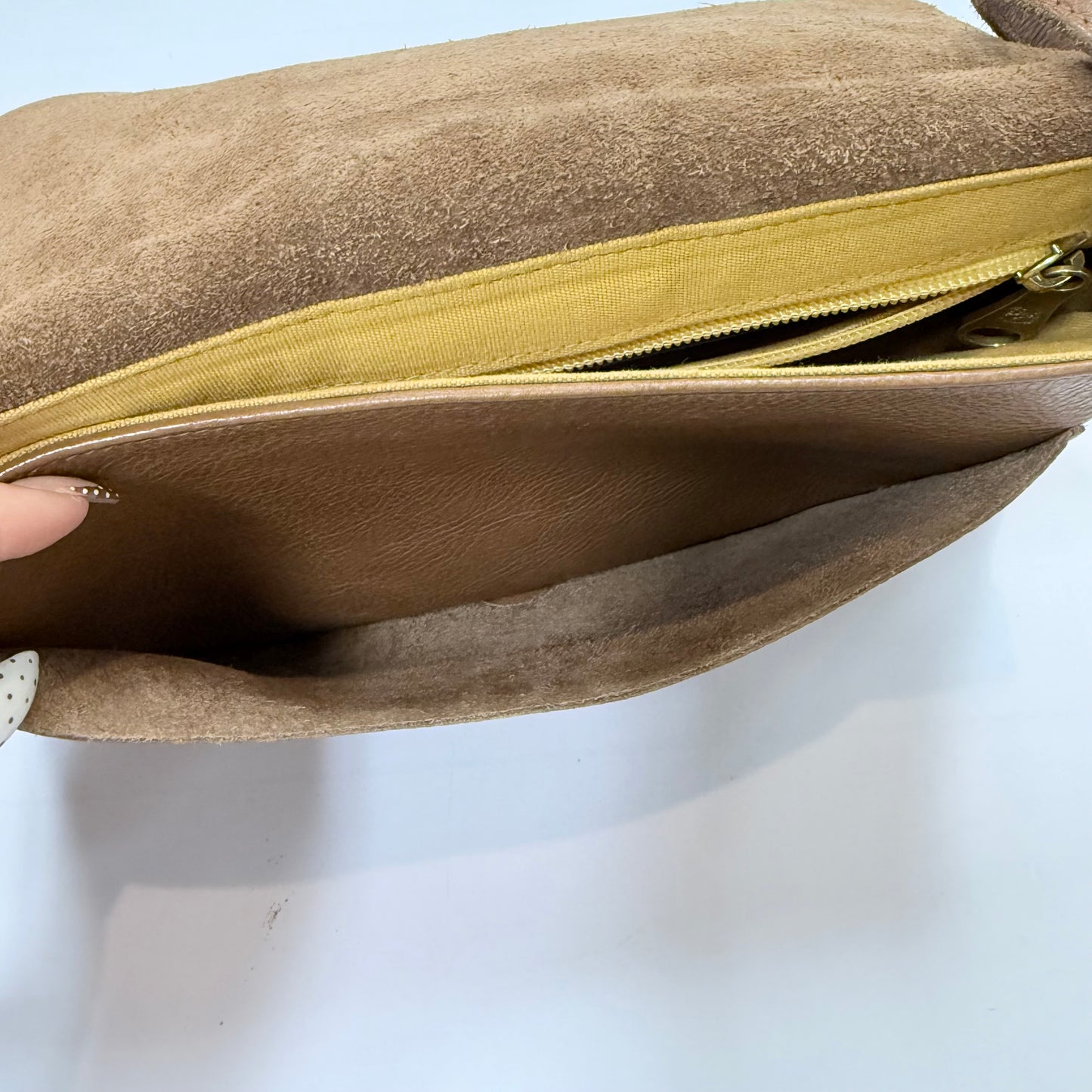 Crossbody Leather By Cma, Size: Medium