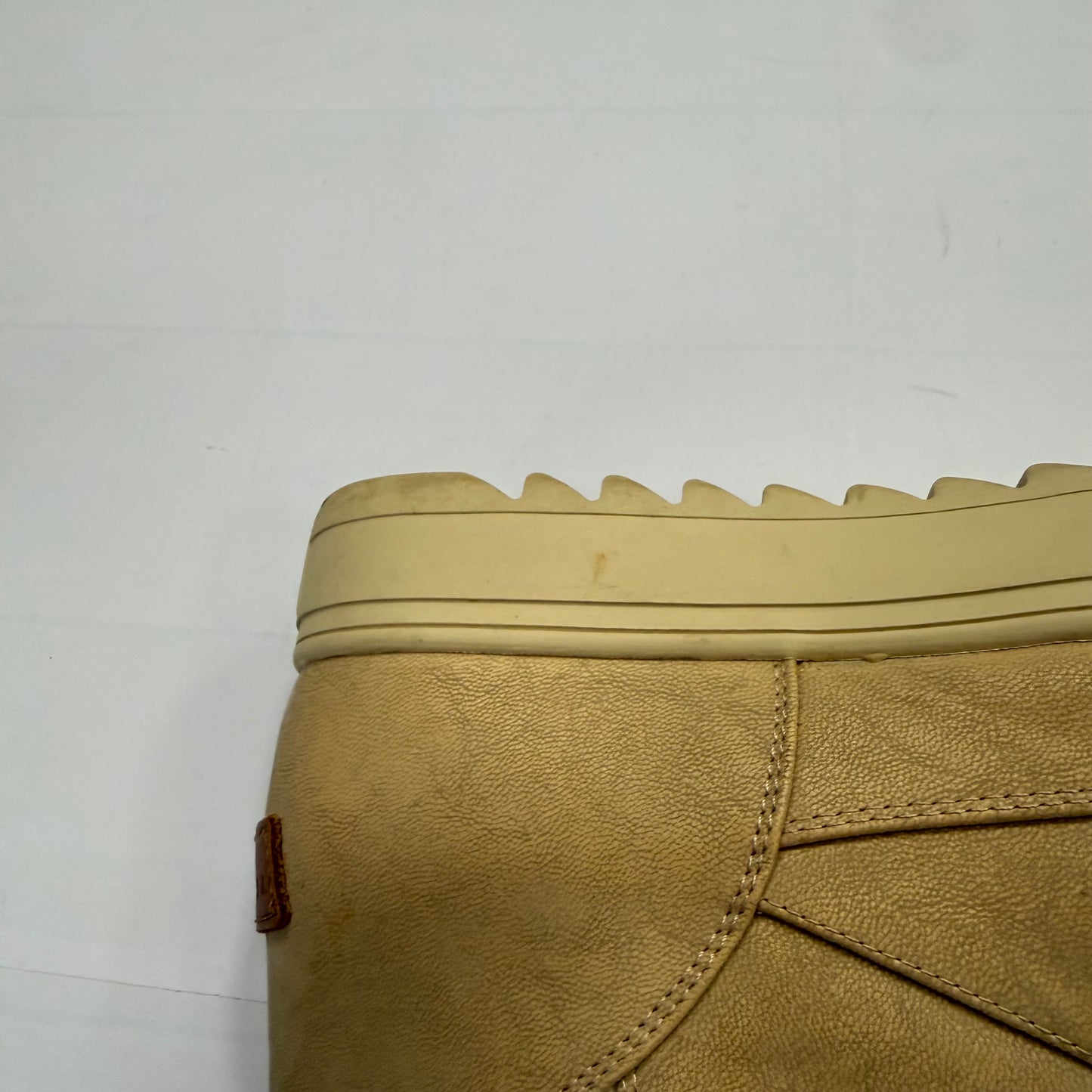 Boots Ankle Heels By Yellow Box In Beige, Size: 9