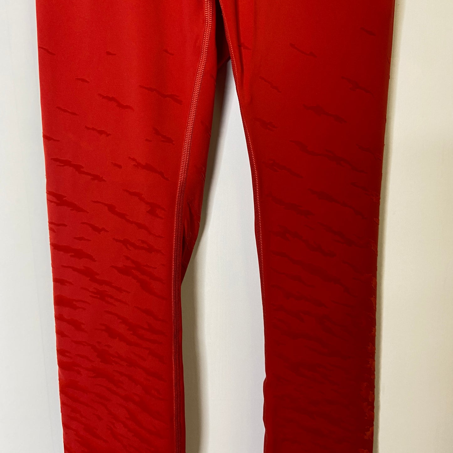 Athletic Leggings By Lululemon In Red, Size: 6