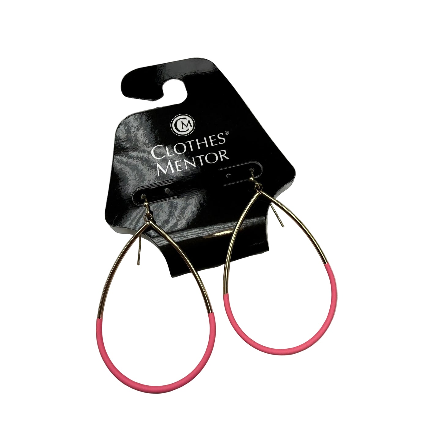 Earrings Dangle/Drop By Cmc In Gold & Pink