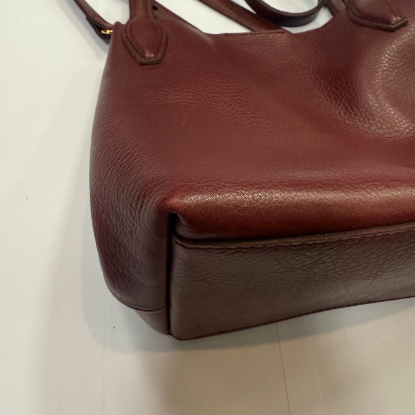 Crossbody Leather By Madewell, Size: Medium