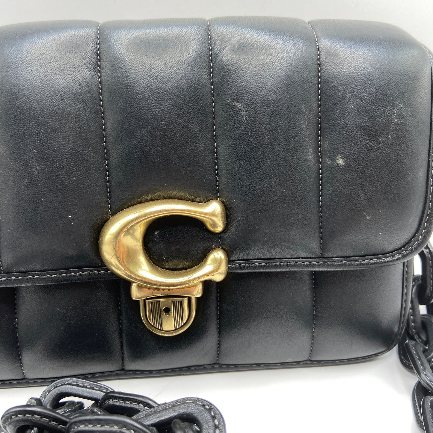 Crossbody Designer By Coach, Size: Medium