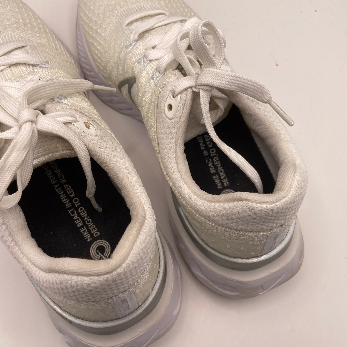 Shoes Athletic By Nike In White, Size: 9.5