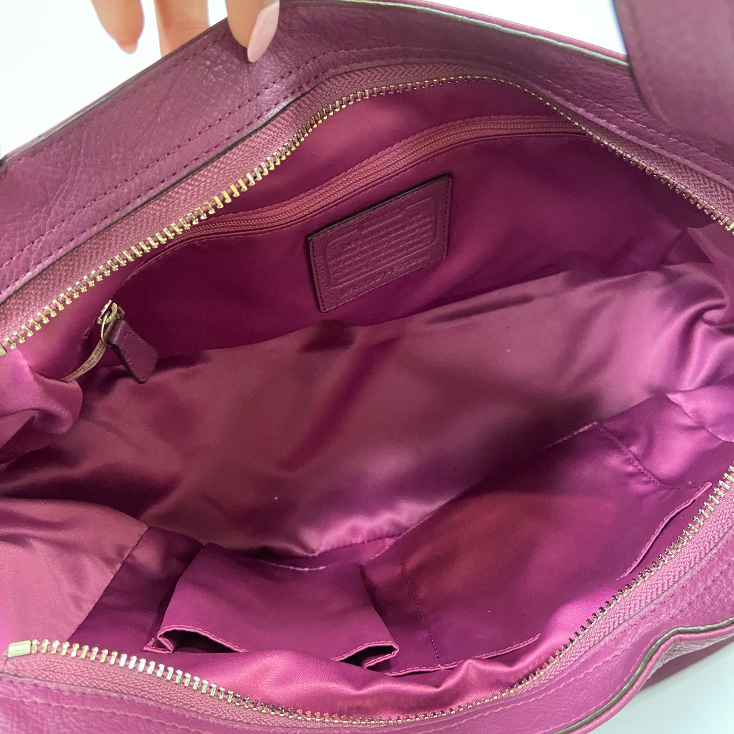 Handbag Designer By Coach, Size: Medium