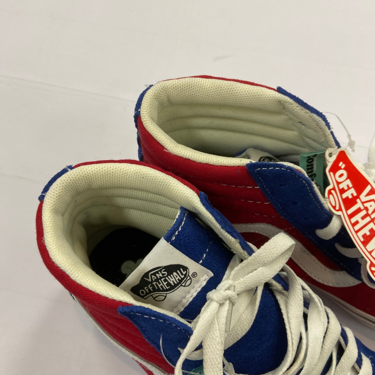 Shoes Sneakers By Vans In Blue, Size: 8.5
