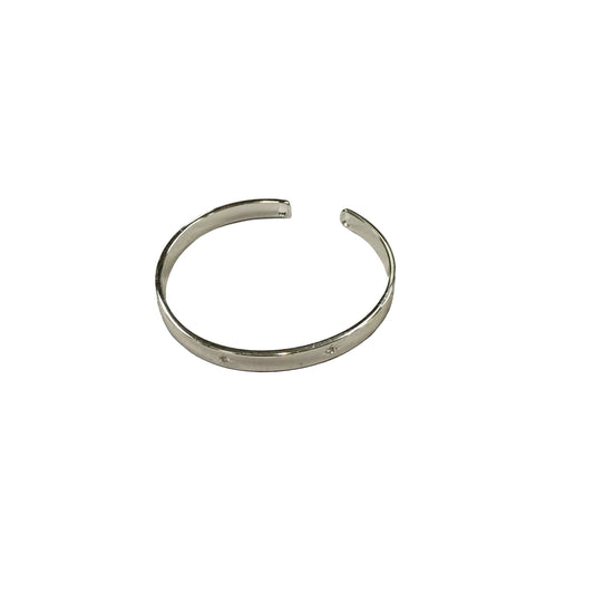Bracelet Cuff By Clothes Mentor In Silver