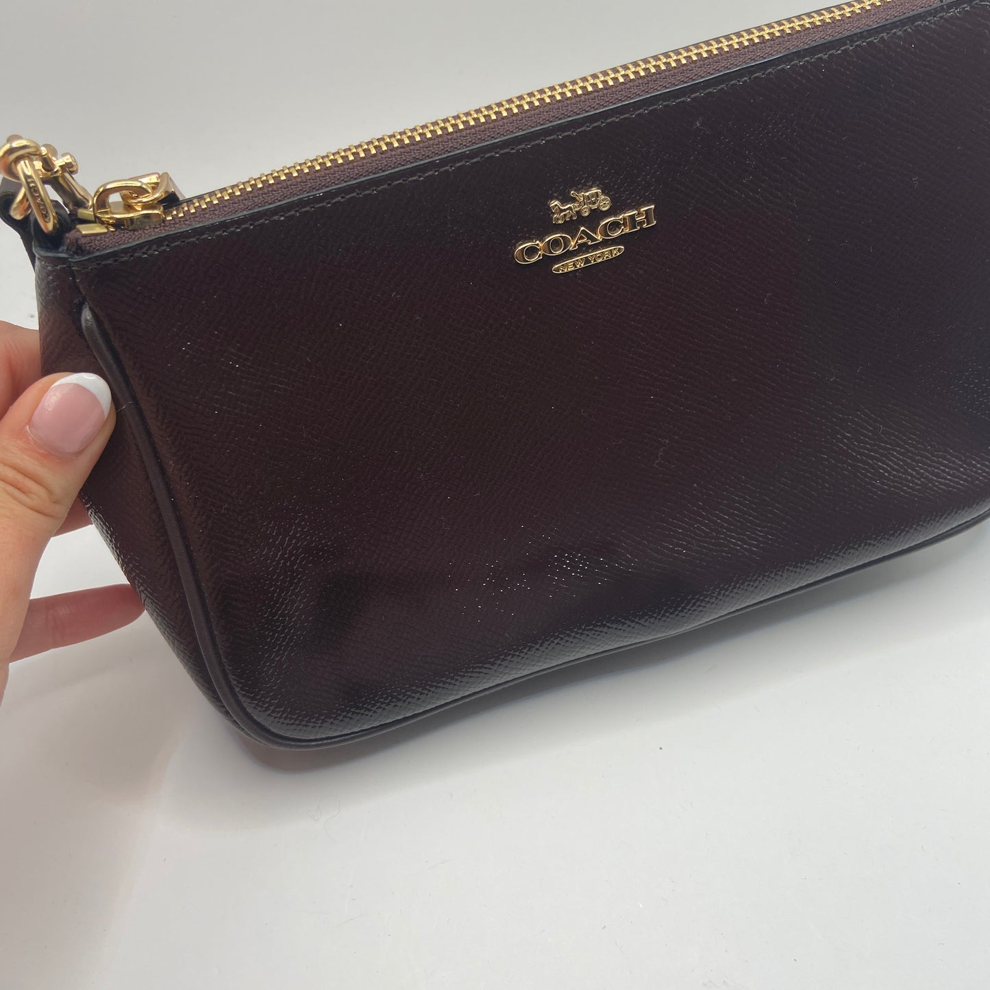 Crossbody Designer By Coach, Size: Small