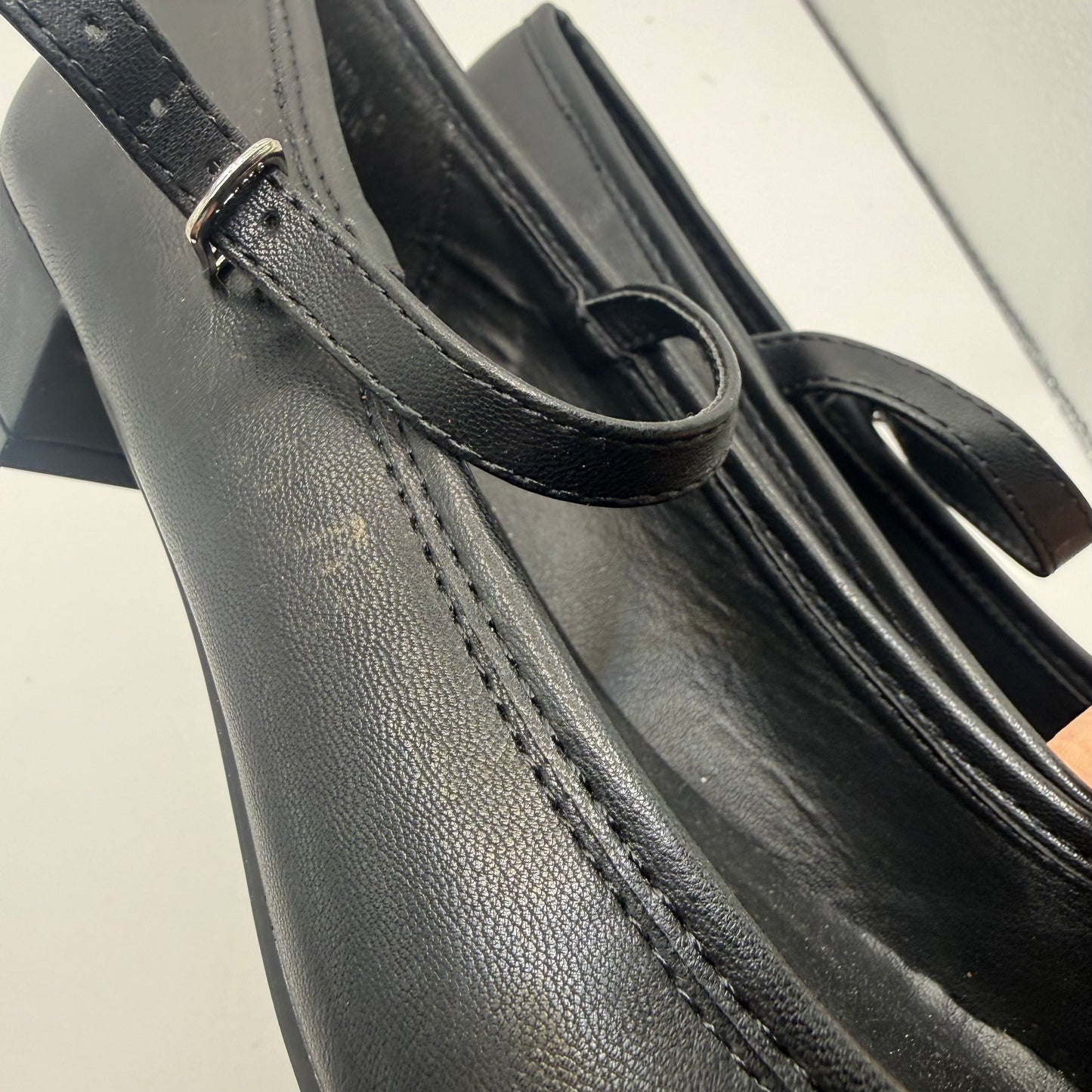 Shoes Heels Block By Dv In Black, Size: 9.5