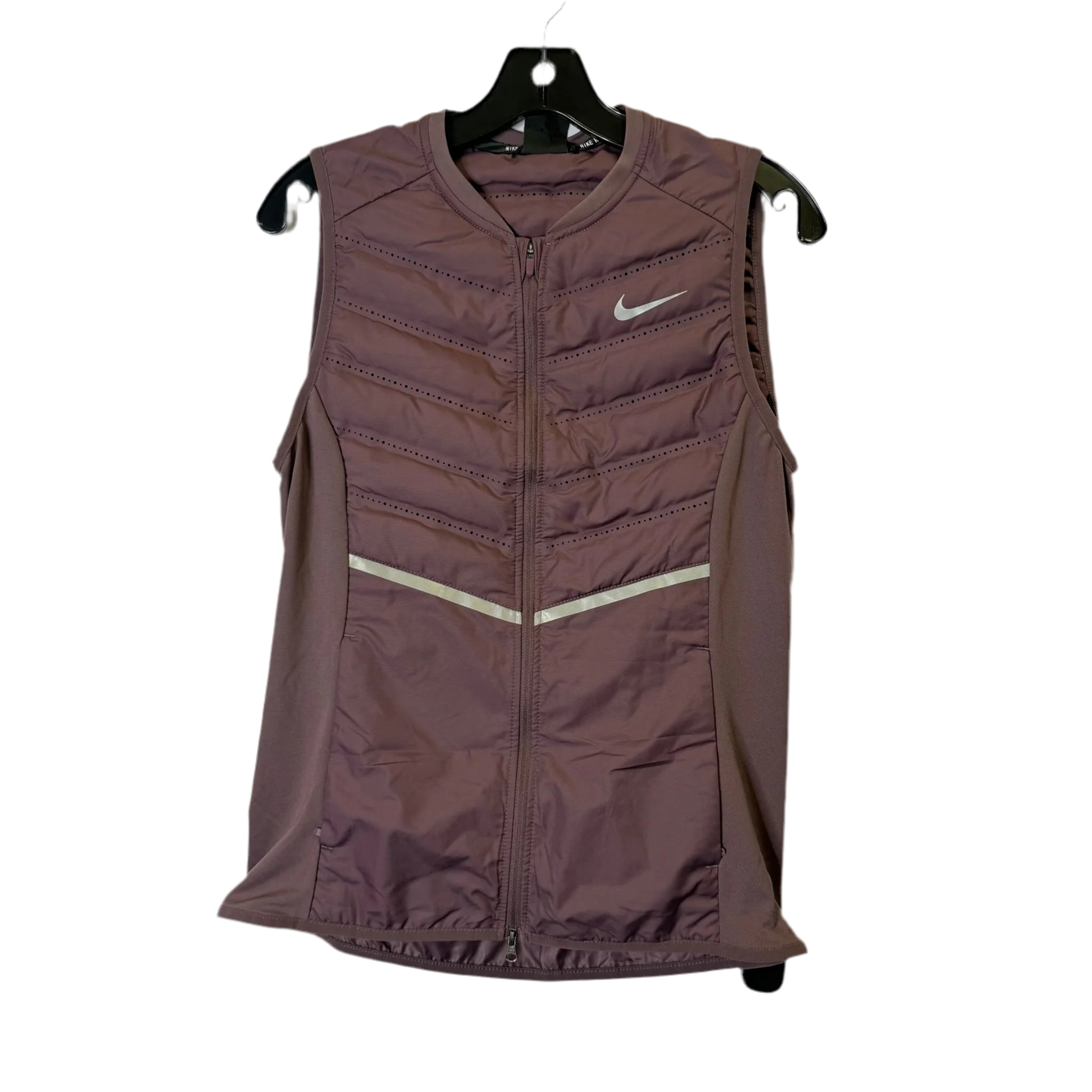 Vest Puffer & Quilted By Nike Apparel In Purple, Size: M