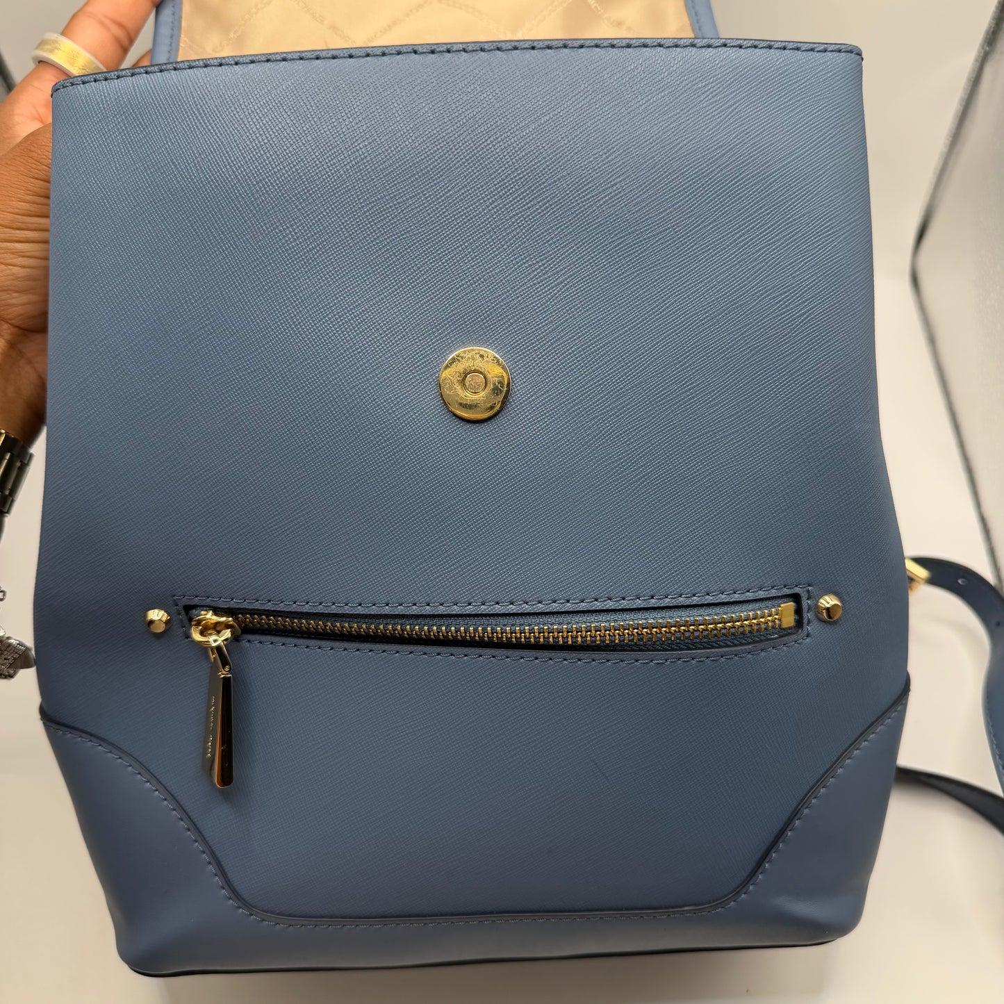 Backpack Designer By Michael By Michael Kors, Size: Medium