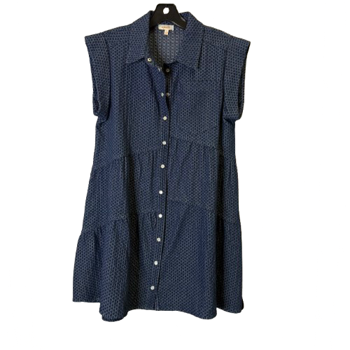 Dress Casual Short By Clothes Mentor In Blue, Size: S
