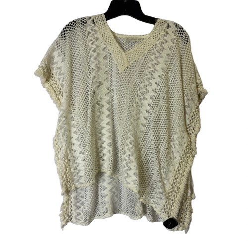 Poncho By Johnny Was In Cream, Size:Xs
