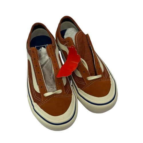 Shoes Sneakers By Vans In Orange, Size:5.5