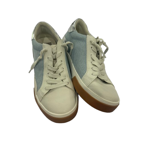 Shoes Sneakers By Dv In Cream, Size:7.5