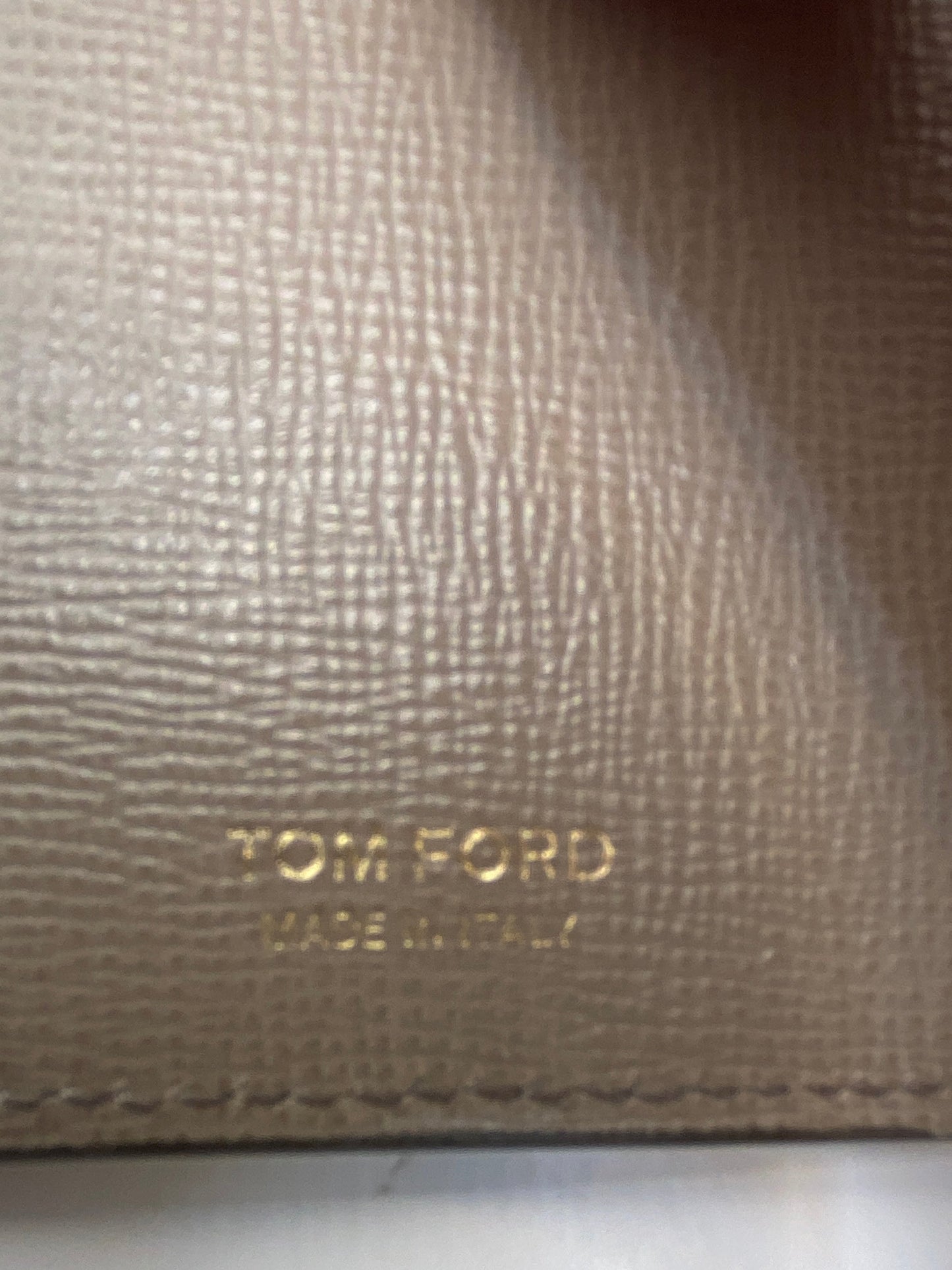 Wallet Luxury Designer By Tom Ford, Size: Medium